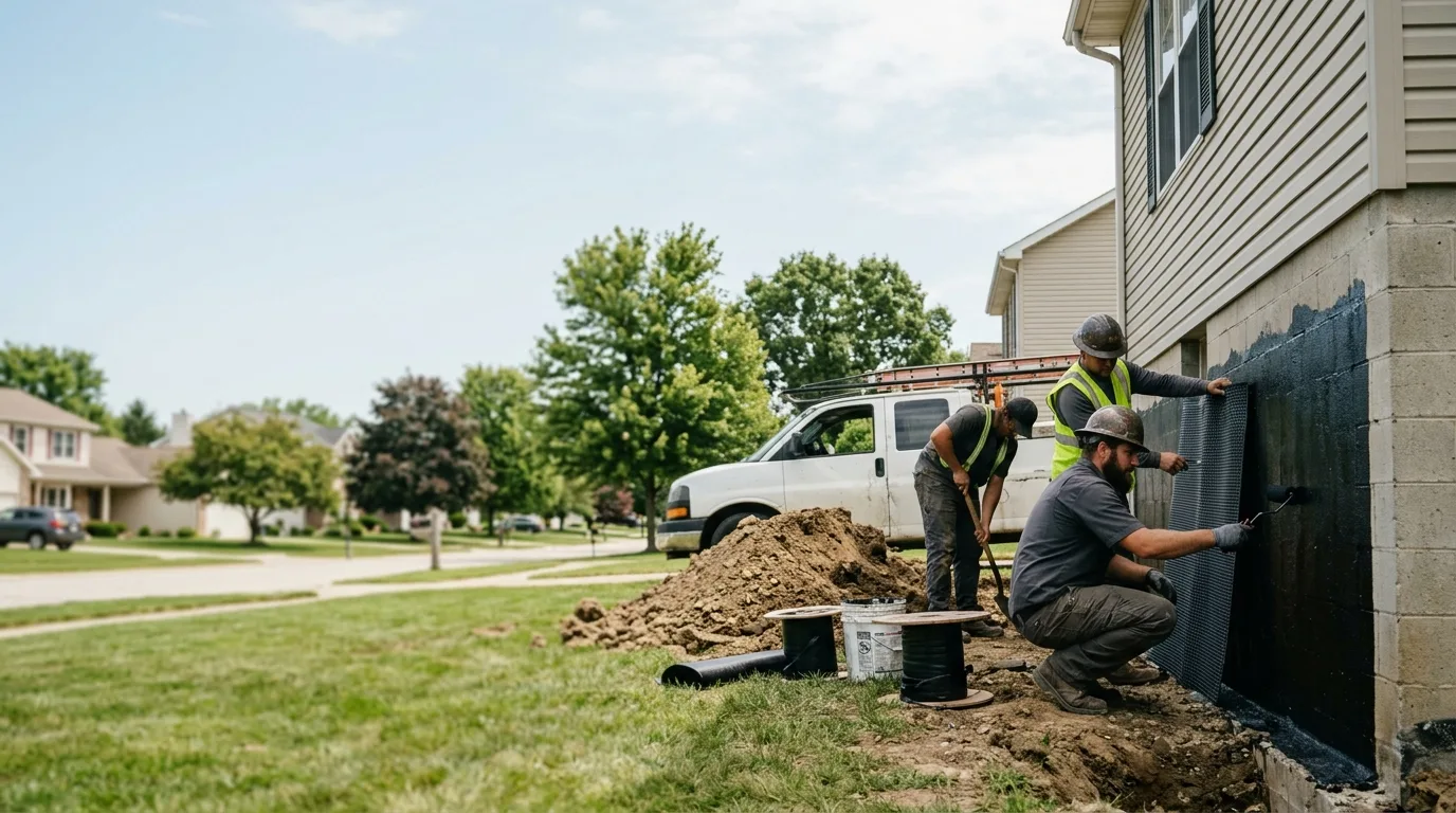 Basement Waterproofing in Mcdermott, OH near me
